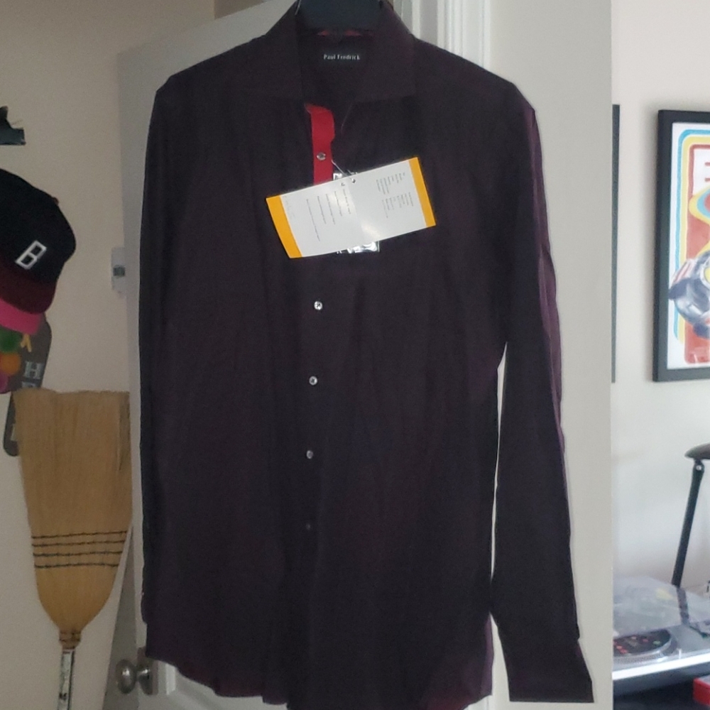 Paul Fredrick Men's button-down shirt MED